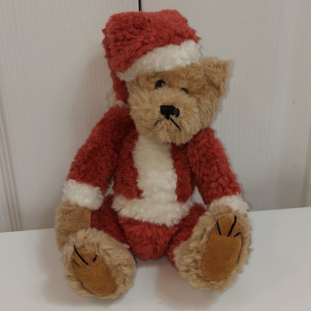 Vintage Boyds Bear Santa Claus Chtistmas Outfit
